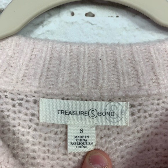 Treasure & Bond Super Soft Crewneck Long Sweater S - Picture 5 of 6